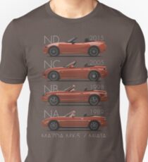 Mazda MX-5 evolution Unisex T-Shirt