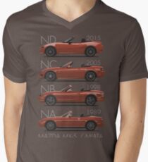 Mazda MX-5 evolution Men's V-Neck T-Shirt