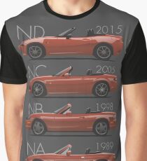 Mazda MX-5 evolution Graphic T-Shirt