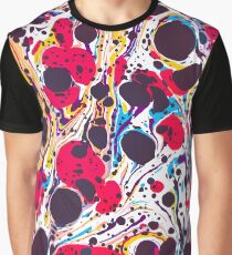 Psychedelic Vintage Marbled Paper Pepe Psyche Graphic T-Shirt