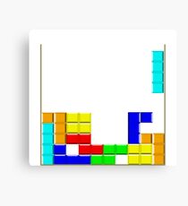Tetris Canvas Print
