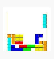 Tetris Photographic Print