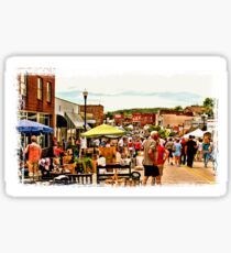 "Up and Down the Strip"... prints and products Sticker