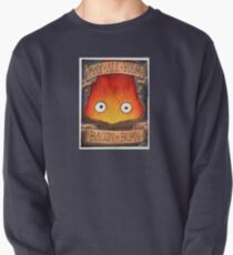 Howl's Moving Castle Illustration - CALCIFER (original) Pullover