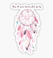 Dreamcatcher in Pink Sticker
