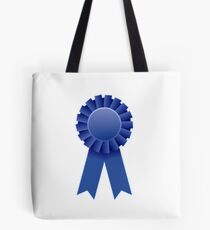 Blue Ribbon Tote Bag
