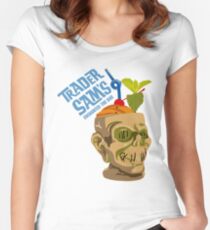 Tiki Bar Women's Fitted Scoop T-Shirt