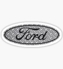 Ford Diamantplatte Sticker