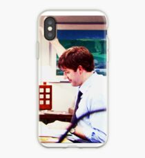 Vinilo o funda para iPhone Jim y Pam Casos a juego - Jim