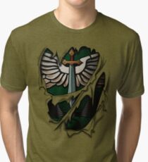 Dark Angels Armor Tri-blend T-Shirt