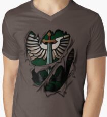 Dark Angels Armor Men's V-Neck T-Shirt
