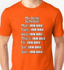 Irn drink schedule Unisex T-Shirt