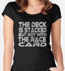 Stacked Deck (Race Card) Fitted Scoop T-Shirt