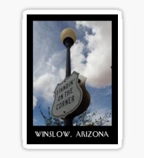 Standin' On The Corner Sticker
