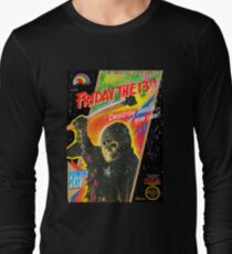 NES Friday the 13th Distressed Cover Long Sleeve T-Shirt