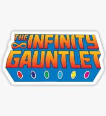Infinity Gauntlet - Classic Title - Clean Sticker