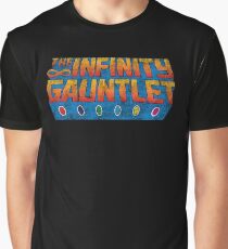 Infinity Gauntlet - Classic Title - Dirty Graphic T-Shirt