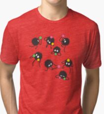 Soot sprites from Spirited away Tri-blend T-Shirt