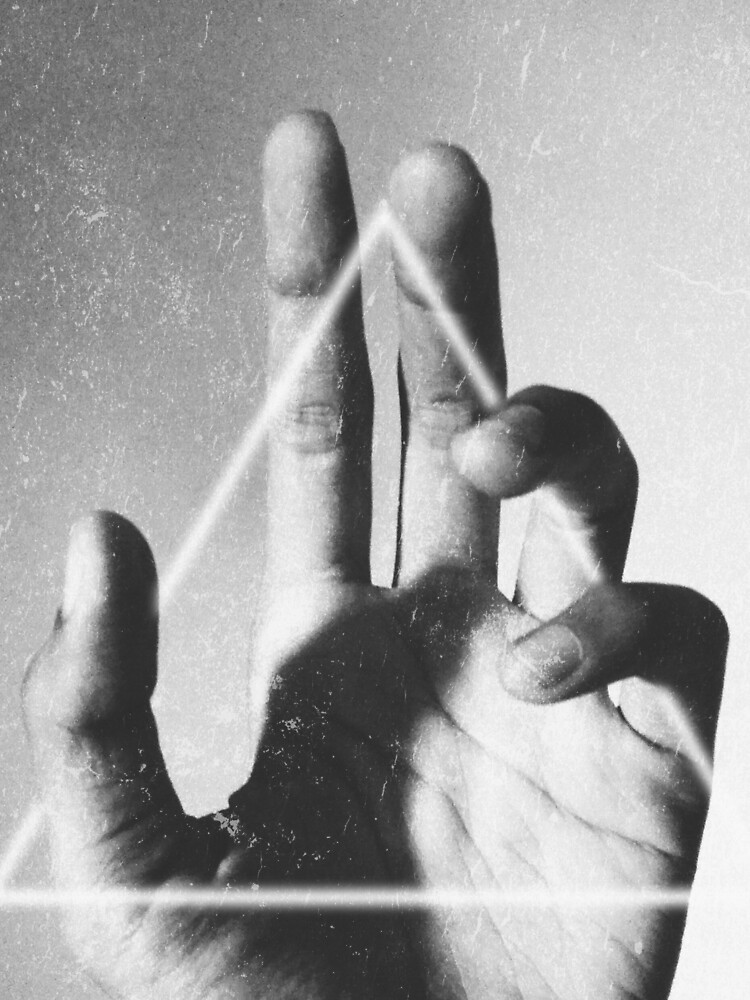 hand + triangle by sublimenation