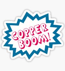 Kupfer BOOM! Sticker