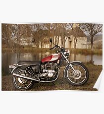 Triumph T160 Trident Poster