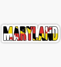 Maryland Flag Sticker