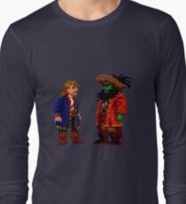 Guybrush & LeChuck (Monkey Island 2) Long Sleeve T-Shirt