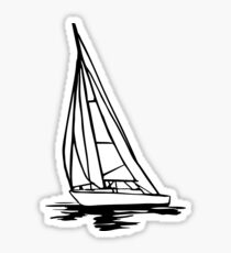 Sailingboat Sticker