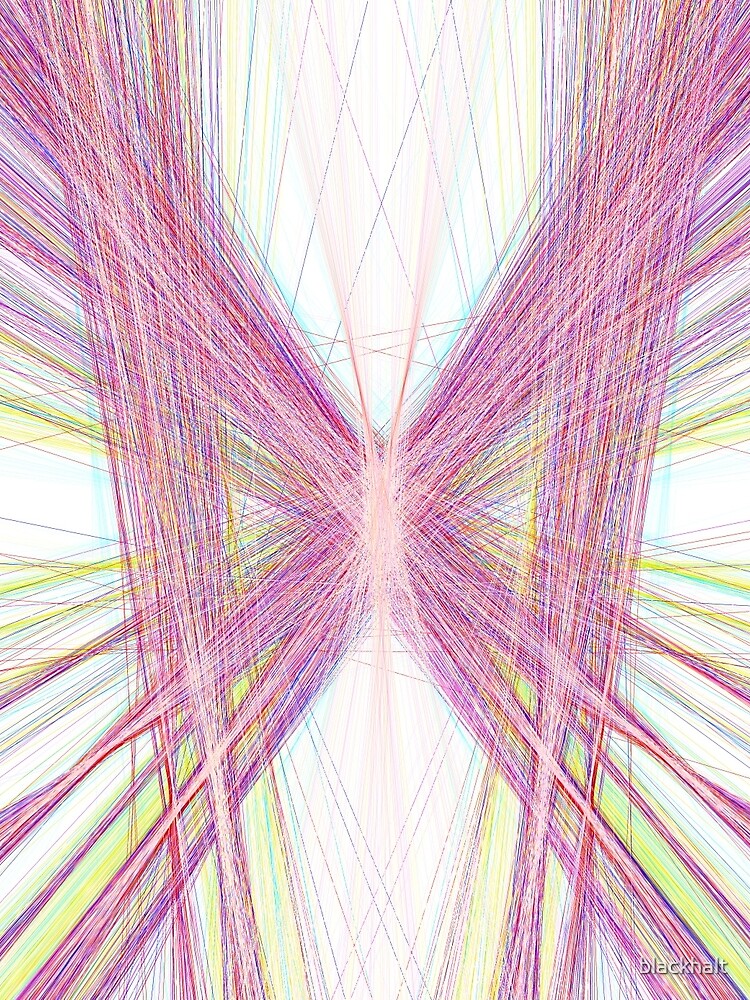 Linify Pink butterfly by blackhalt