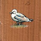 Gulls on Grass, #4 by SlideRulesYou