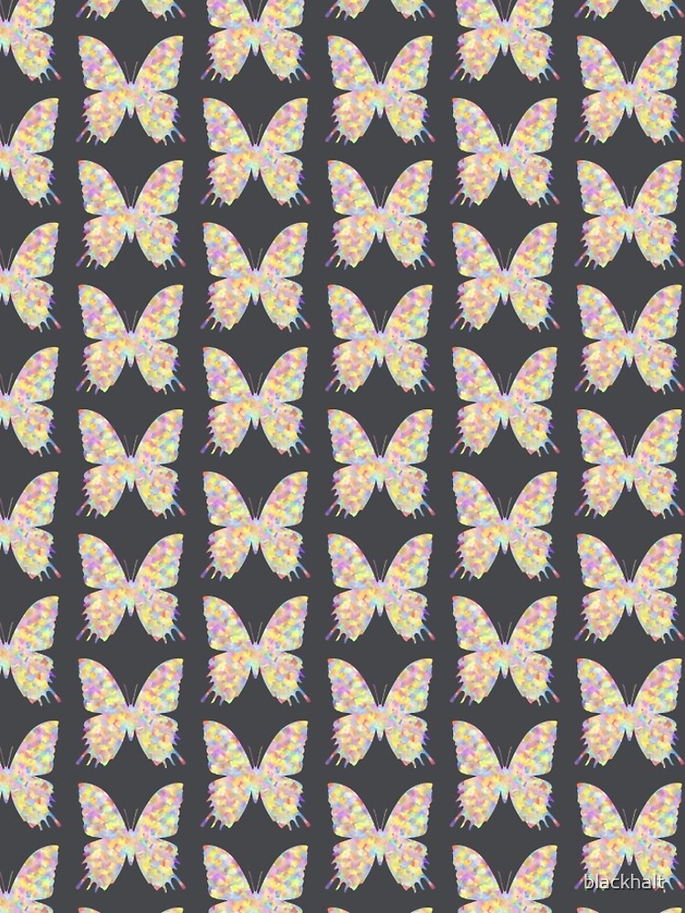 Pastel Motley Butterfly by blackhalt