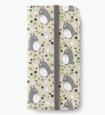 My Neighbour Totoro Pattern - Colour! iPhone Wallet/Case/Skin