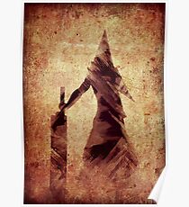 Silent Hill Pyramid Head Illustration Poster