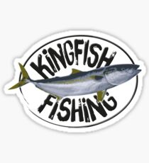 Kingfish Fishing Sticker