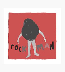 Rock Man Photographic Print