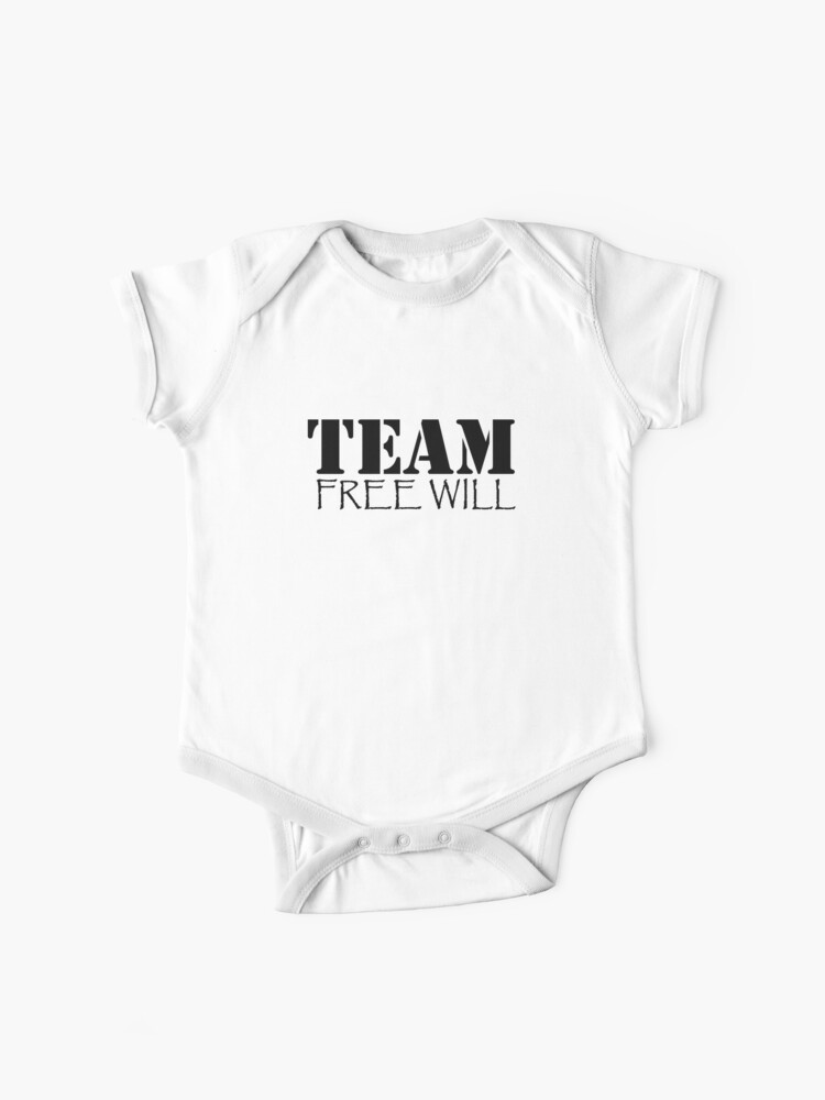 Team Dean Supernatural Winchester Bodysuit White One Piece Newborn