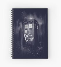 Bad Wolf Spiral Notebook