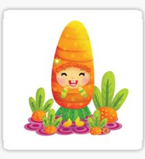 Cute Carrot Sticker