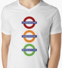 Wombling Free Men's V-Neck T-Shirt