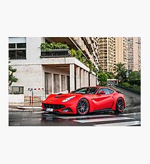 Ferrari F12 N-Largo Novitec Photographic Print