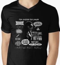 Commander Lexa - Heda - The 100 - Clexa Men's V-Neck T-Shirt