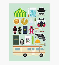 Brechen der schlechten Illustration Fotodruck