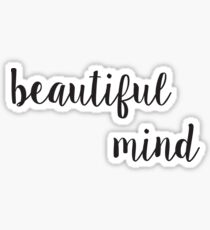 Beautiful Mind Sticker