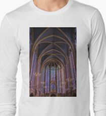 Sainte Chapelle Stained Glass Paris Long Sleeve T-Shirt
