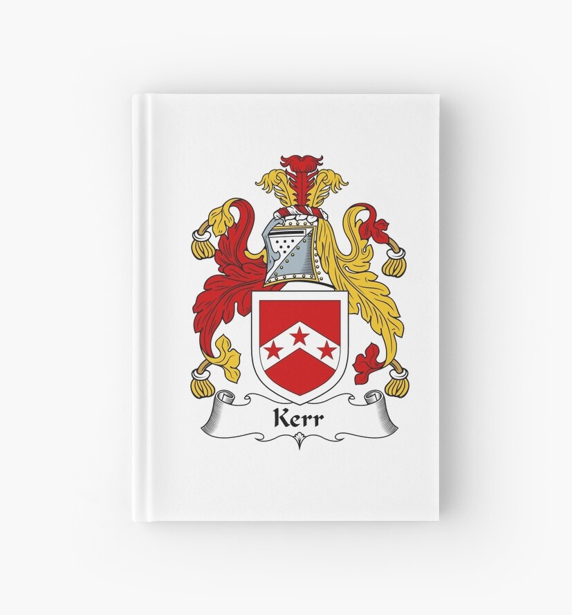 "Kerr Coat of Arms / Kerr Family Crest" Hardcover Journals by