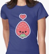 Cute Strawberry Women's Fitted T-Shirt