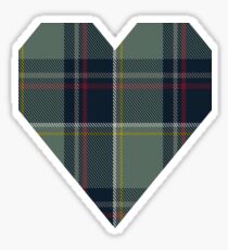 00456 Blue Blas Alba Tartan Sticker