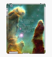 Hitchhiker's Guide Quote iPad Case/Skin