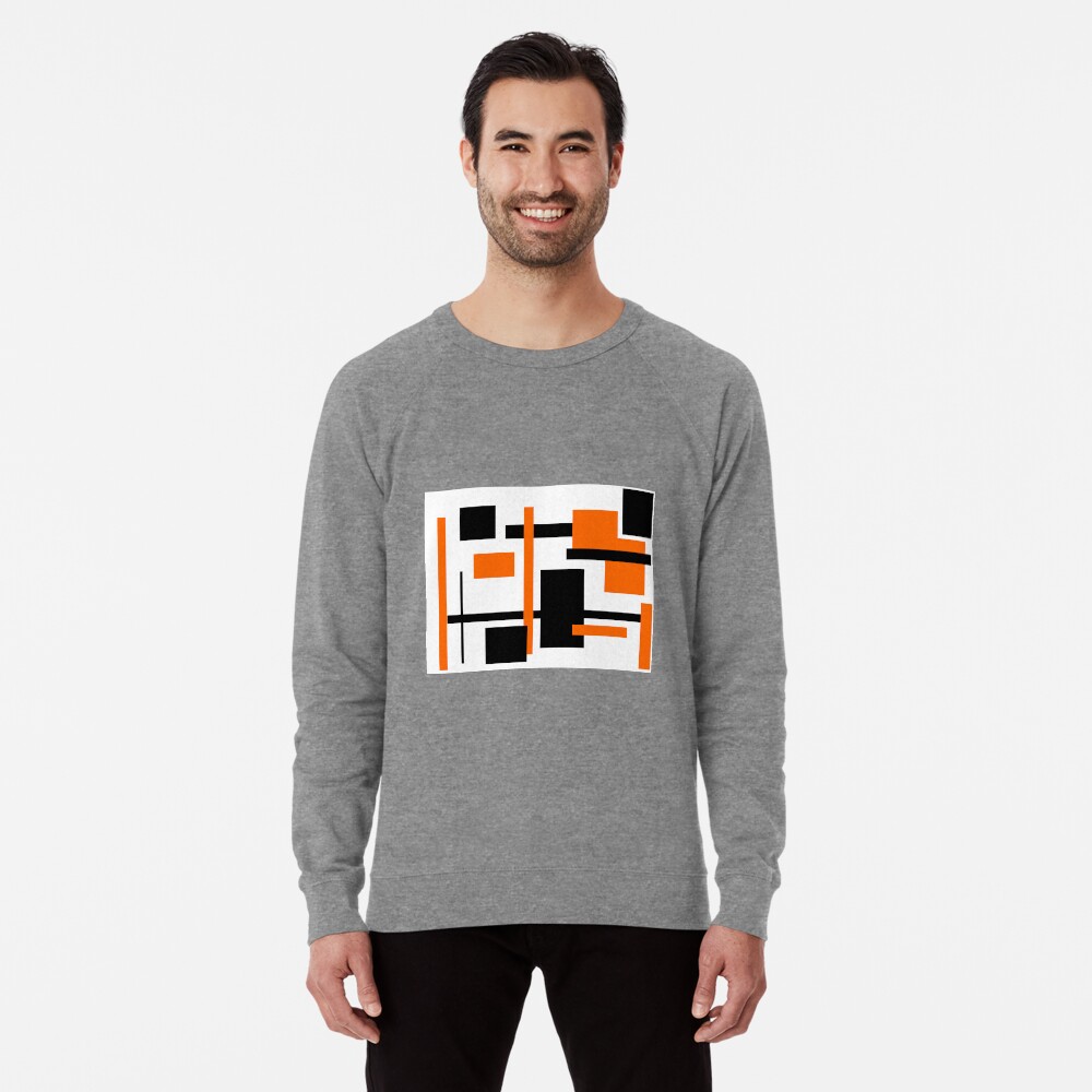 Rectangular Pattern 48 Lightweight Sweatshirt