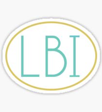 Long Beach Island Sticker
